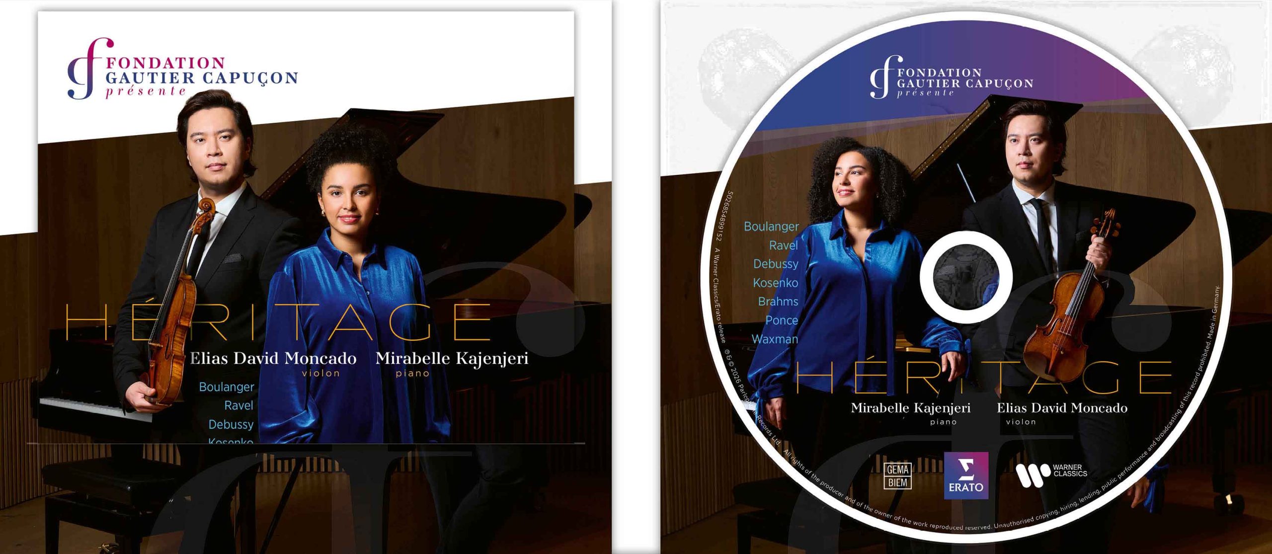 Héritage intérieur digipak