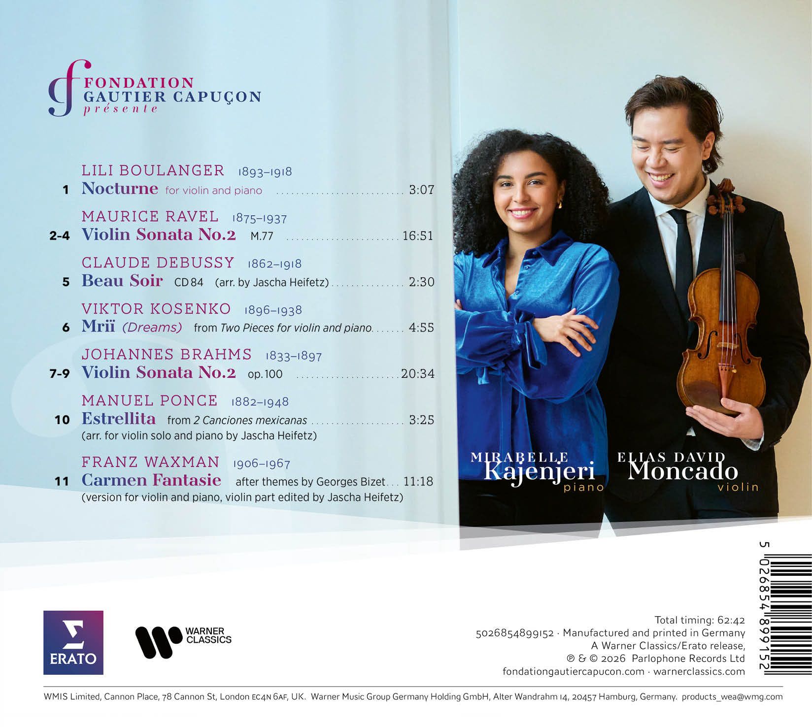 Héritage back cover